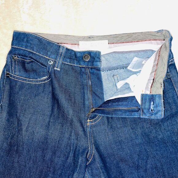 Stella McCartney Straight Leg High Waist Jeans Size 28 Made in Italy - Picture 10 of 16